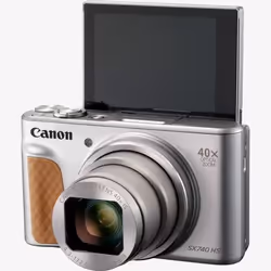 Canon PowerShot SX740 HS Lite Edition Compact Zoom 40x 20,3 MP 4K Argent - Vue supplémentaire 8