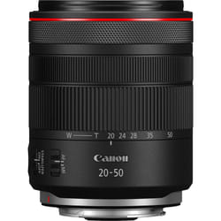 Canon RF 20-50mm F4L IS USM PZ Objectif de cinéma Objectif plein cadre Noir