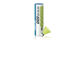 Tube de 6 volants de badminton Yonex Mavis 600