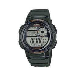 Casio Montre Homme WORLD TIME ILLUMINATOR - 5 Alarms, 10 Year battery (Ø 43 mm)