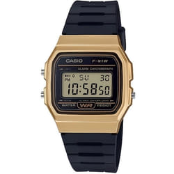 Montre Casio Casio Collection Pour Femmes en Noir - F-91WM-9AEF