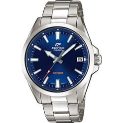 Casio EFV-100D-2AVUEF montre Montre bracelet Unisexe Quartz Bleu, Argent