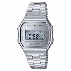 Montre Casio Casio Collection Pour Mixte en Argent - A168WEM-7EF