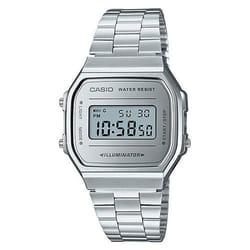 Montre Casio Casio Collection Pour Mixte en Argent - A168WEM-7EF