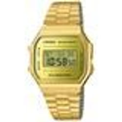 Montre Vintage - CASIO - A168WEGM-9EF - Doré - Chronométrage 1/100 sec - Alarme quotidienne