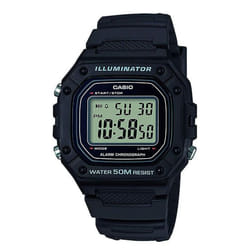 Montre Casio Casio Collection Pour Hommes en Noir - W-218H-1AVEF