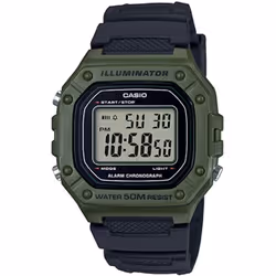Montre Casio Casio Collection Pour Hommes en Noir - W-218H-3AVEF