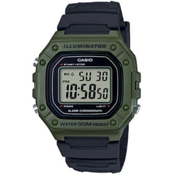 Montre Casio Casio Collection Pour Hommes en Noir - W-218H-3AVEF