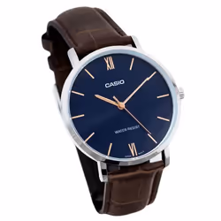 Casio Montre Homme MTP-VT01L-2BUDF Noir (Ø 40 mm)