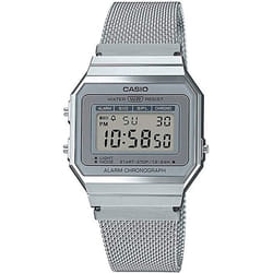 Montre - Casio - A700WM-7ADF - Digital argenté - Bracelet acier inoxydable - Vintage