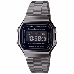 Casio A168WEGG-1BEF, Imperméable, Quartz