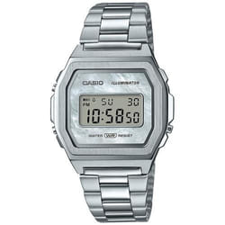 Casio A1000D-7EF montre Montre bracelet Mâle Quartz Argent