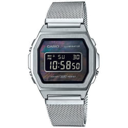 Casio A1000M-1BEF montre Montre bracelet Mâle Quartz Argent