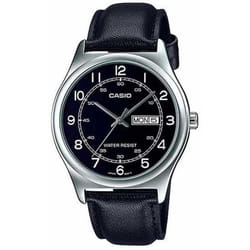 Montre - CASIO - Collection MTP-V006L-1B2 - Homme - Quartz - Cuir Noir