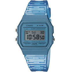 CASIO Collection Montre F-91WS-2EF chrono, alarme, calendrier auto