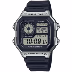 Montre Casio Casio Collection Pour Hommes en Noir - AE-1200WH-1CVEF