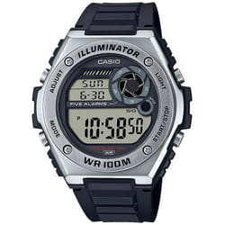 Casio MWD-100H-1AVEF montre Montre bracelet Mâle Quartz Argent