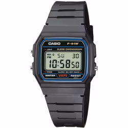 Casio Montre Unisexe F-91W-1YEG