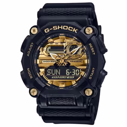 CASIO Montre G-SHOCK - Résistante aux chocs - Multifonctions - Noir