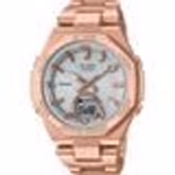 Casio - Montre Femmes - Quartz - Analogique - Digital - Bracelet Acier inoxydable Ip-rosé - MSG-B100DG-4AER