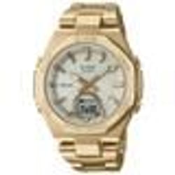 Casio- Montre Femmes - Quartz - Analogique - Digital- Bracelet Acier inoxydable Doré - MSG-B100DG-9AER
