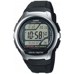 Casio WV-58R-1AEF montre Montre bracelet Mâle Noir, Acier inoxydable Noir