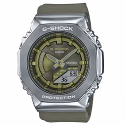 Montre Femmes Casio GM-S2100-3AER - Quartz - Analogique - Digital - Bracelet Plastique Vert