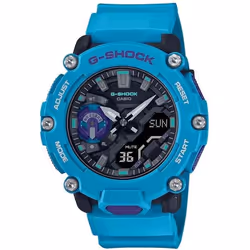 CASIO Montre G-SHOCK - Resitante aux chocs - Multifonctions - Bleu