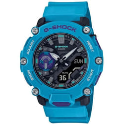 CASIO Montre G-SHOCK - Resitante aux chocs - Multifonctions - Bleu