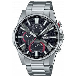 Casio EDIFICE EQB-1200D-1AER montre Montre bracelet Unisexe Quartz solaire Acier inoxydable