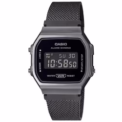 Montre Casio Casio Collection Vintage Pour Unisexe en Noir - A168WEMB-1BEF - TU