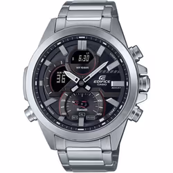 Montre Casio Edifice Pour Hommes en Argent - ECB-30D-1AEF