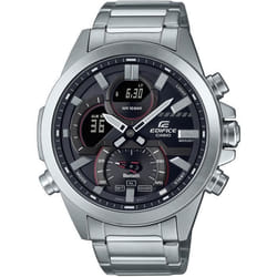 Montre Casio Edifice Pour Hommes en Argent - ECB-30D-1AEF