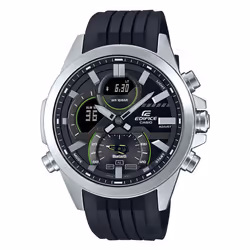 Montre Casio Edifice Pour Hommes en Noir - ECB-30P-1AEF