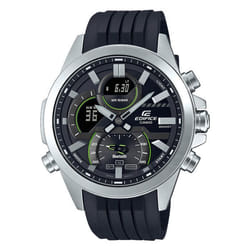 Montre Casio Edifice Pour Hommes en Noir - ECB-30P-1AEF