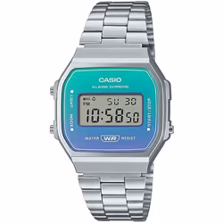 Montre Casio Casio Collection Vintage Pour Mixte en Argent - A168WER-2AEF