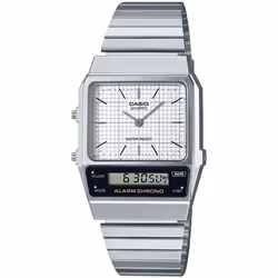 Montre Casio Casio Collection Vintage Pour Hommes en Argent - AQ-800E-7AEF