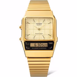 Montre Casio Casio Collection Vintage Pour Hommes en Doré - AQ-800EG-9AEF