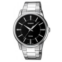 Montre - CASIO - Classique - Cadran noir - Acier inoxydable - Quartz