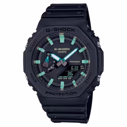 Montre Casio G-shock Pour Hommes en Noir - GA-2100RC-1AER