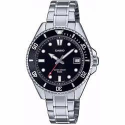 Montre Casio Casio Collection Pour Mixte en Argent - MDV-10D-1A1VEF