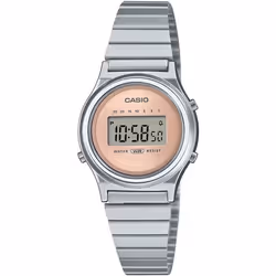 Montre Casio Casio Collection Vintage Pour Femmes en Argent - LA700WE-4AEF