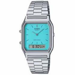 Casio Montre Unisexe COLLECTION ANA-DIGIT Argenté