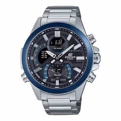 Casio Montre Homme EDIFICE SPORT Bluetooth® Noir Argenté (Ø 49 mm)