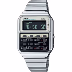 Montre Casio Casio Collection Vintage Pour Mixte en Argent - CA-500WE-7BEF
