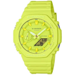 Montre Casio G-shock Pour Mixte en Jaune - GA-2100-9A9ER
