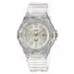 Montre Casio - Femmes - LRW-200HS-7EVEF - Bracelet en Plastique Transparent - Etanche 10 bar