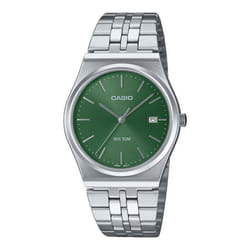 Casio Montre Homme MTP-B145D-3AVEF Vert Argenté (Ø 35 mm)