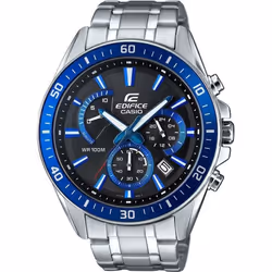 Montre Casio Edifice Pour Hommes en Argent - EFR-552D-2AVUEF