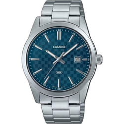 Montre - Casio - MTP-VD03D-2A2 - Quartz - Bleu - Acier inoxydable - 41 mm